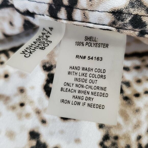 Calvin Klein Utility Ombre Snake Print Tunic 2X - Picture 9 of 9